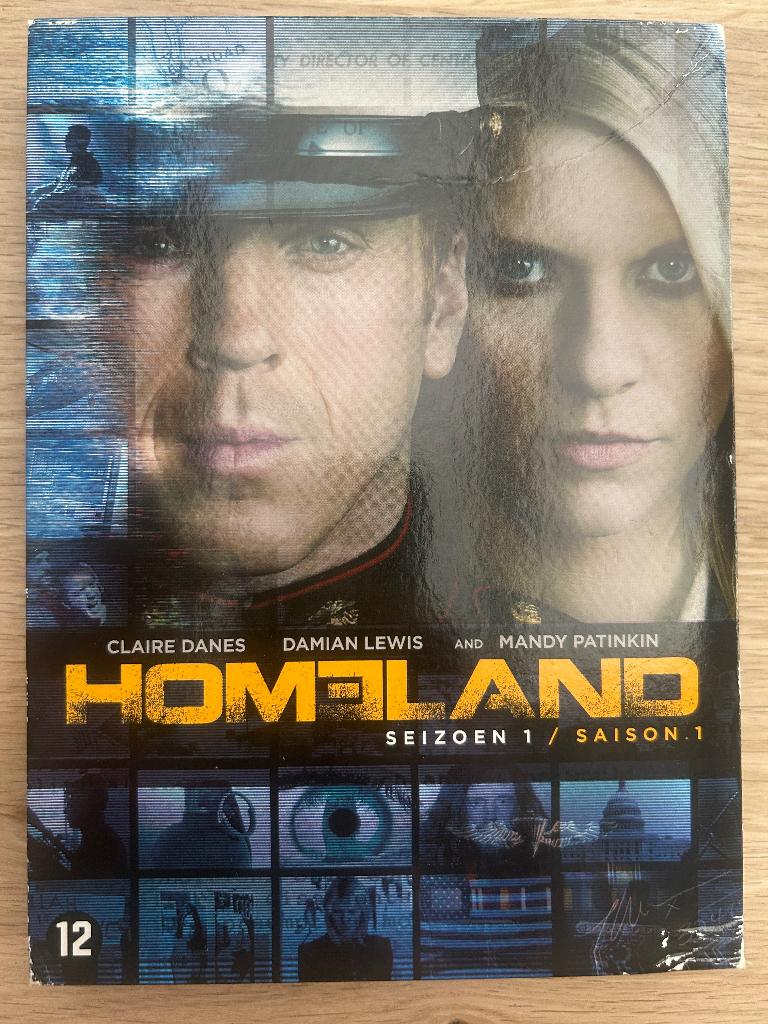 DVD box homeland seizoen 1, Cd's en Dvd's, Dvd's | Tv en Series, Zo goed als nieuw, Drama, Boxset, Vanaf 12 jaar, Ophalen of Verzenden
