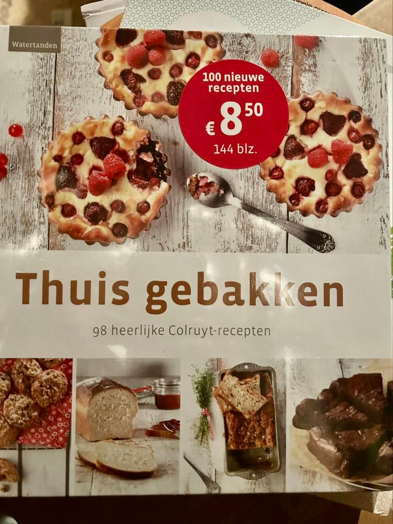 Kookboek Thuis gebakken Colruyt, Boeken, Ophalen of Verzenden, Nieuw, Colruyt, Taart, Gebak en Desserts