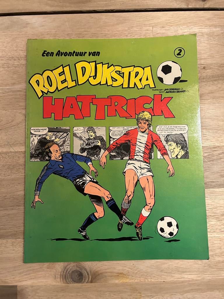 Roel Dijkstra - Hattrick, Boeken, Eén stripboek, Ophalen, Gelezen