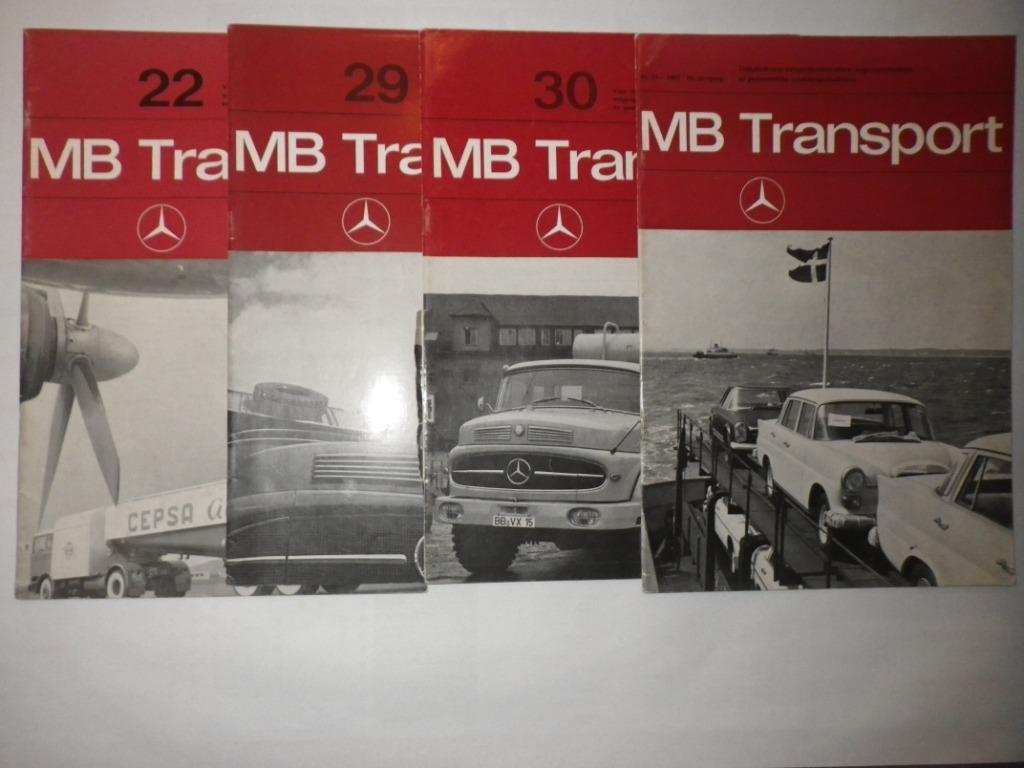 Mercedes-Benz Transport Magazine 1965-1967, Boeken, Ophalen, Gelezen, Mercedes-Benz, Vrachtwagen