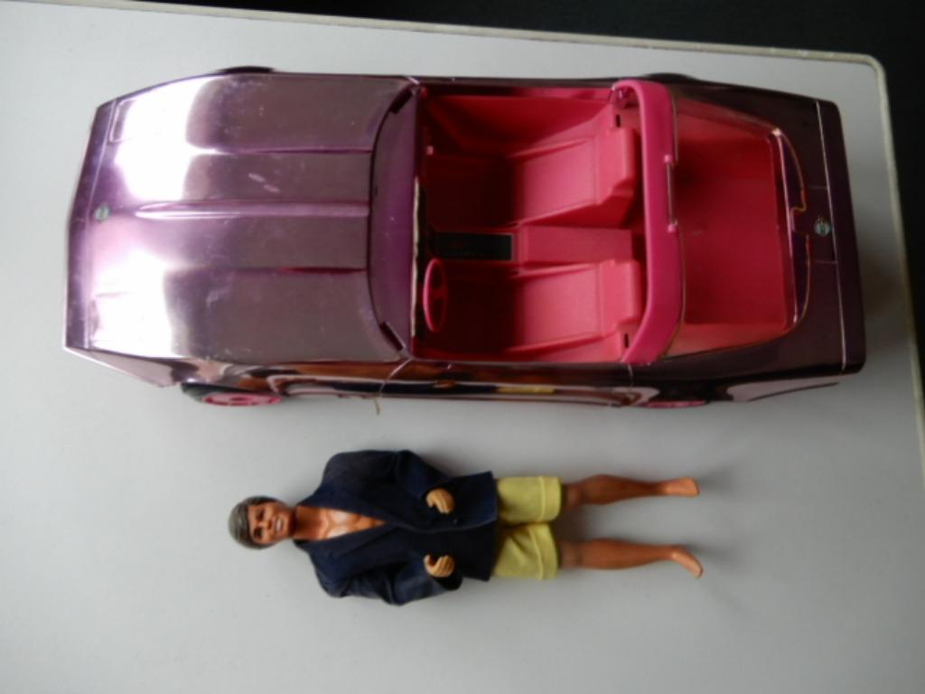 Poupée vintage Ken de Barbie avec voiture, Enlèvement ou Envoi, Utilisé, Barbie