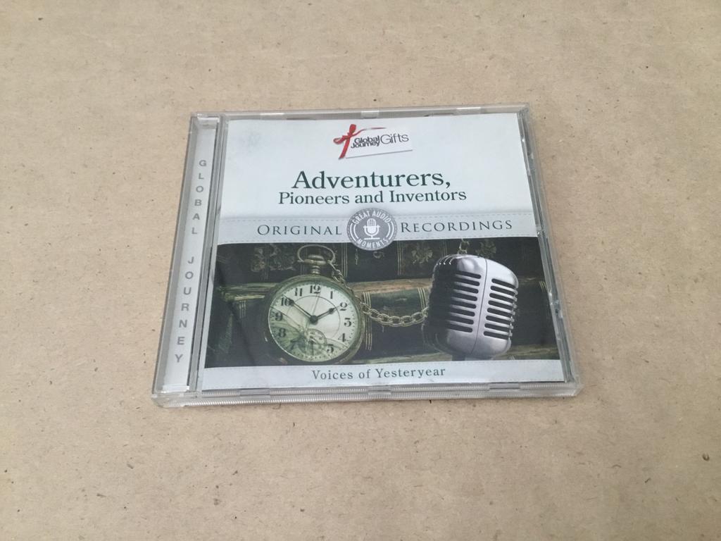 Cd Adventurers, pioneers and inventors original recordings, Ophalen of Verzenden, Zo goed als nieuw
