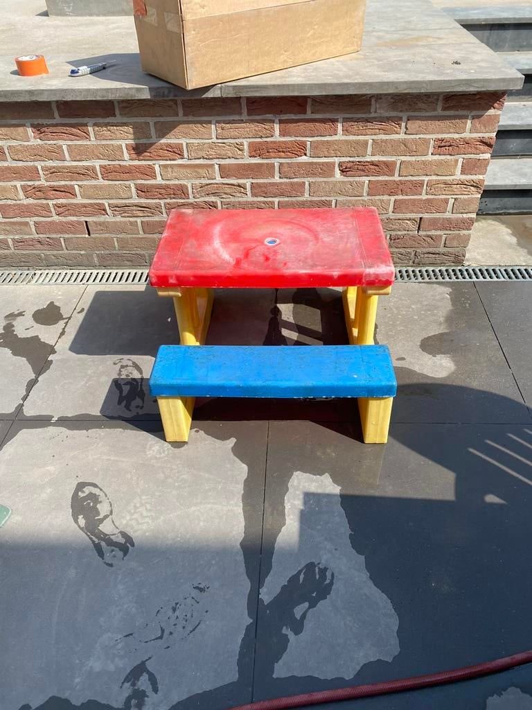 Table de pique nique enfants, ce démonte facilement, Jardin & Terrasse, Tables de pique-nique, Enlèvement ou Envoi, Comme neuf