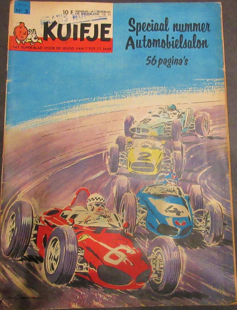Kuifje weekbladen 1963 -18de jaargang, Meerdere stripboeken, Ophalen of Verzenden, Gelezen