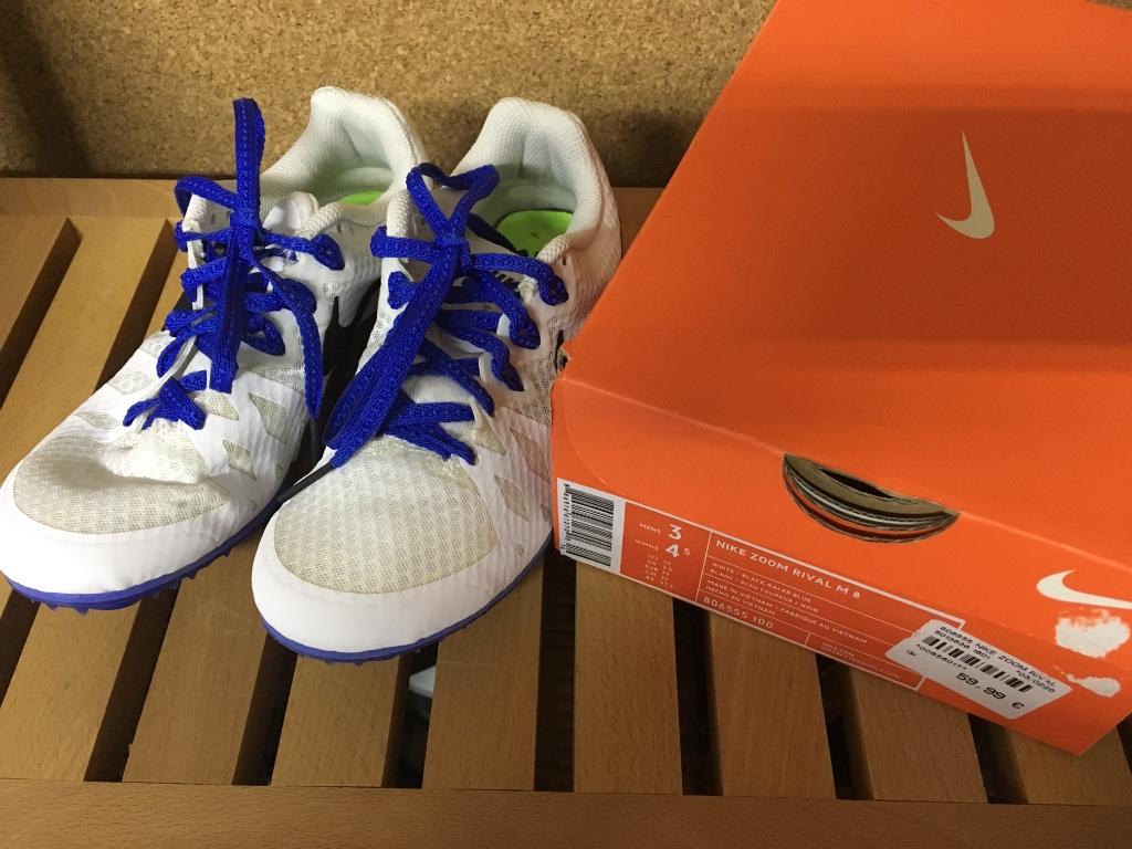 Baskets Spikes Nike Zoom Rival M - Pointure 35, Sports & Fitness, Course à pied, Nike, Enlèvement, Utilisé
