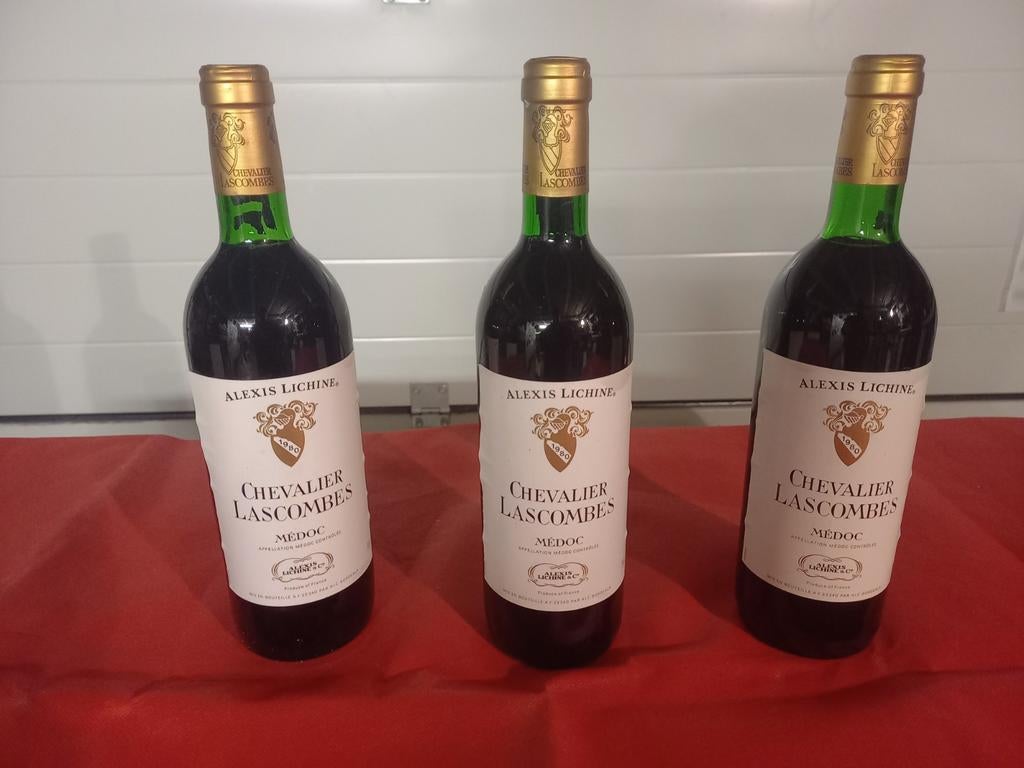 Medoc Chevaliet Lacombes 1980, Collections, Vins, Neuf, Pleine, Enlèvement, Vin rouge