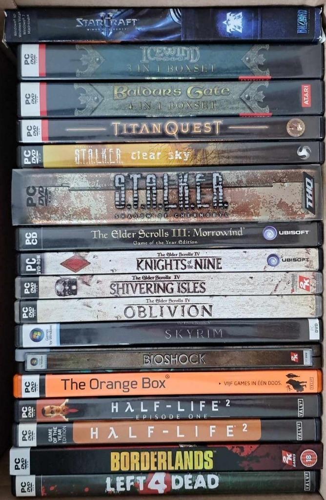 Retro PC games lot 3 (apart verkrijgbaar), Enlèvement ou Envoi, Comme neuf