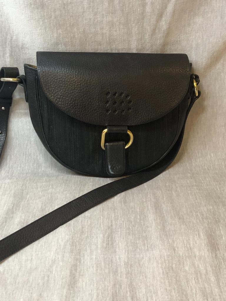 Delvaux hantas Zwart, Enlèvement, Utilisé, Noir, Sac à main