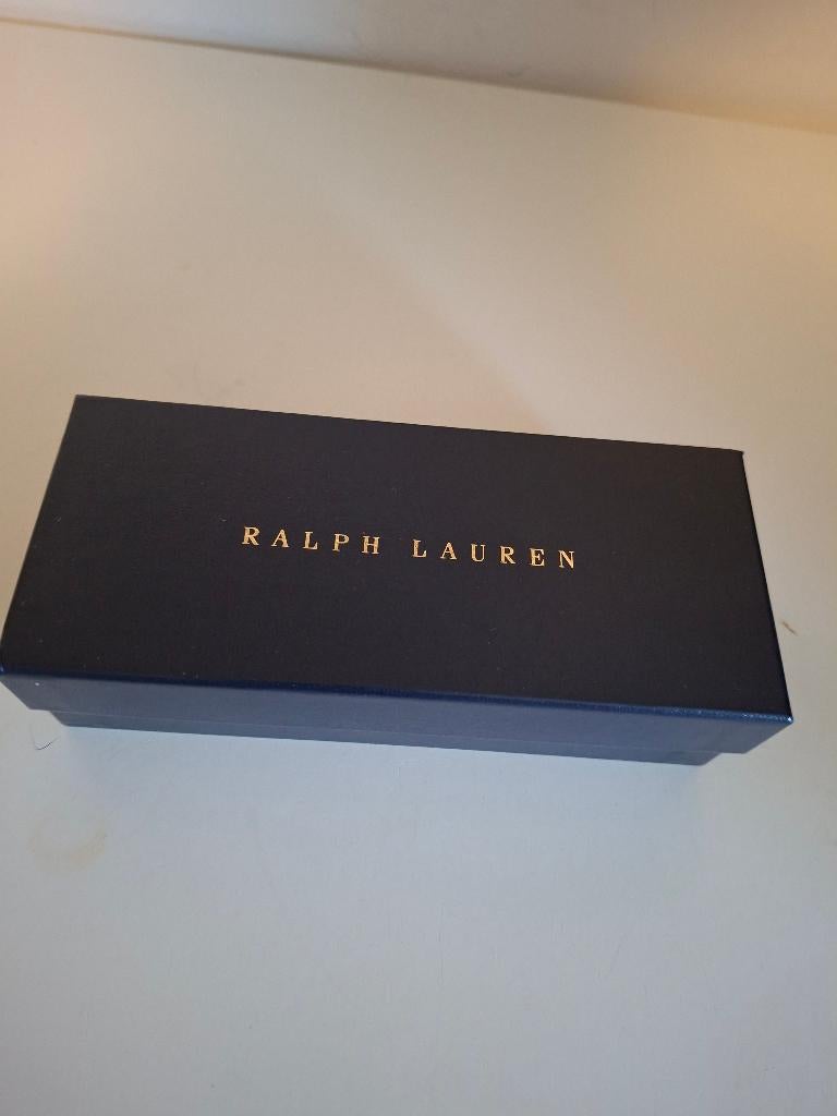 Ralph Lauren brillenkoker met originele doos, Ralph Lauren, Zo goed als nieuw, Bril, Verzenden