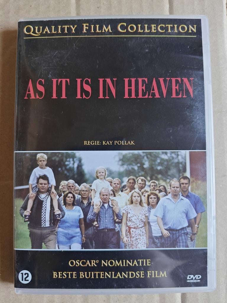 As It Is In Heaven (van Kay Pollak)- Quality Film Collection, Vanaf 12 jaar, Ophalen of Verzenden, Zo goed als nieuw, Drama