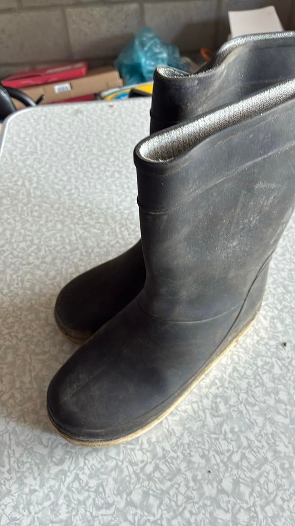 Plastiek laarzen maat 34, Ophalen of Verzenden, Gebruikt, Laarzen