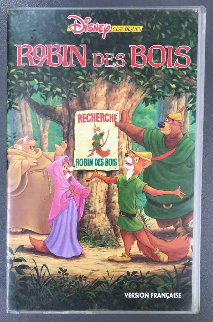 VHS "Robin des bois"... -, Alle leeftijden, Ophalen of Verzenden, Tekenfilms en Animatie, Tekenfilm