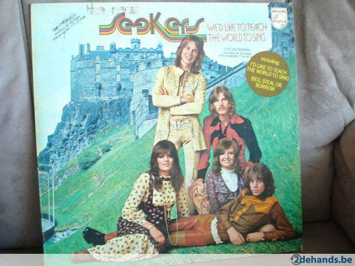 vinyl - lp - the new seekers : we'd like to teach the world, Enlèvement ou Envoi