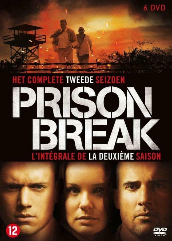 Dvd - Prison Break, seizoen 2, Cd's en Dvd's, Vanaf 12 jaar, Ophalen of Verzenden, Zo goed als nieuw, Actie