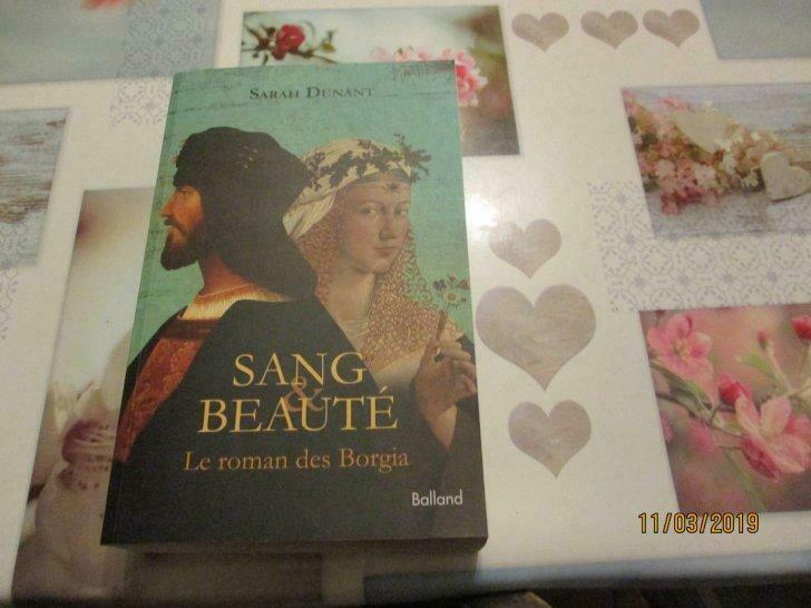 livre "sang & beaute. le roman des borgia". sarah dunant., Ophalen, Nieuw