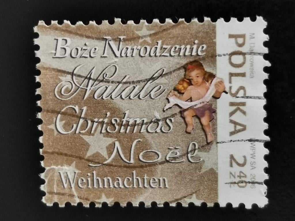 Polen 2006 - Kerstmis, engel, Ophalen of Verzenden, Polen, Gestempeld