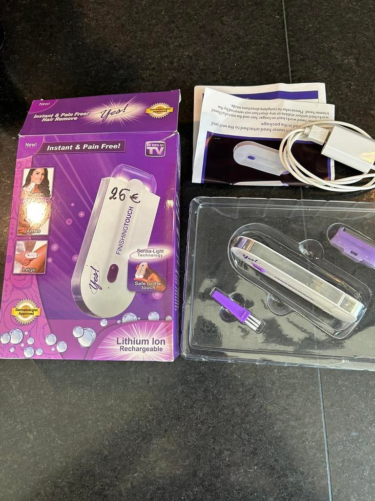 Epilatieapparaat, Ophalen, Gebruikt, Scheren en Epileren