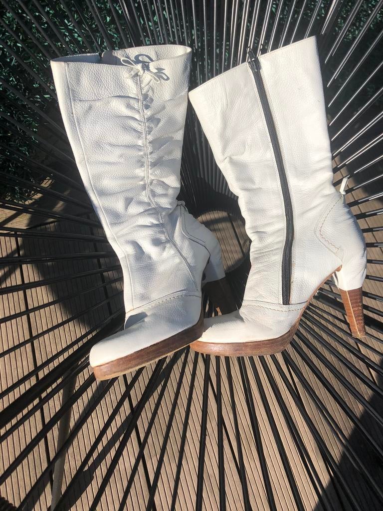 Witte laarzen Harlot maat 36, Kleding | Dames, Ophalen