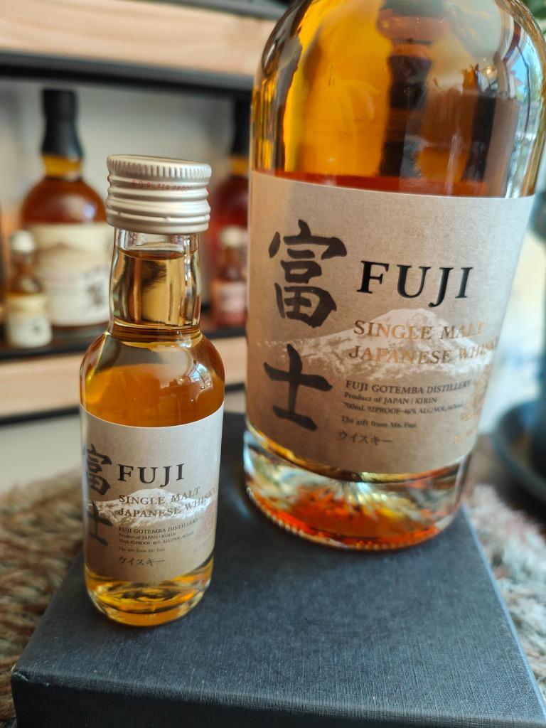 FUJI Single Malt 46% mini 50 ml (Kirin FUJI) Japanese Whisky, Overige gebieden, Overige typen, Nieuw, Ophalen of Verzenden