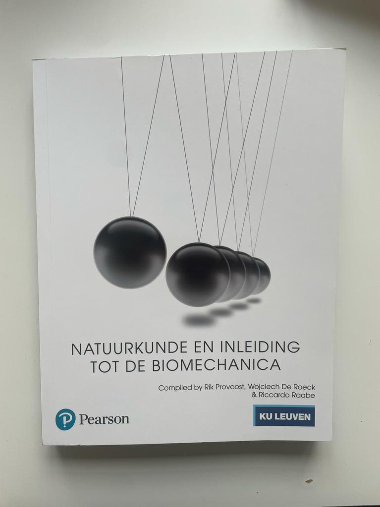 Natuurlunde en inleiding tot de biomechanica, Boeken, Ophalen of Verzenden, Beta, Zo goed als nieuw, Hoger Onderwijs