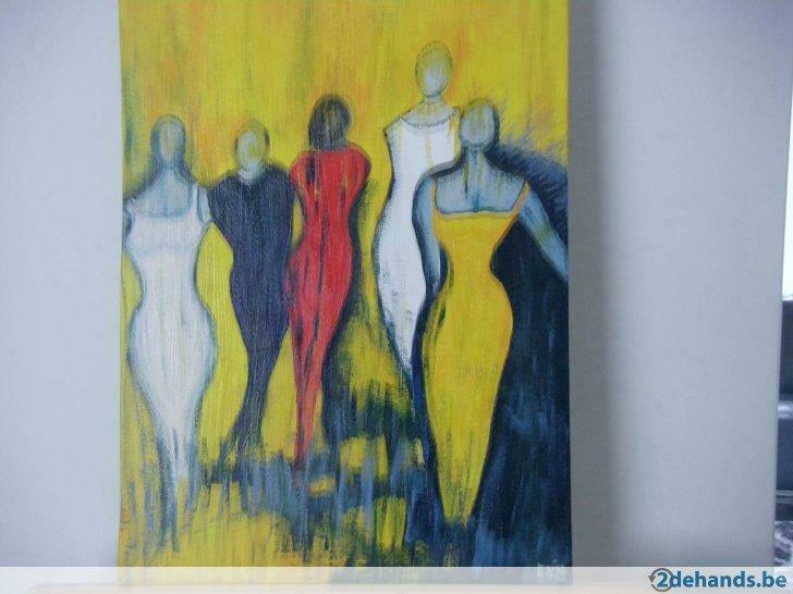 Esther, Gala, Antiek en Kunst, Kunst | Schilderijen | Modern, Ophalen