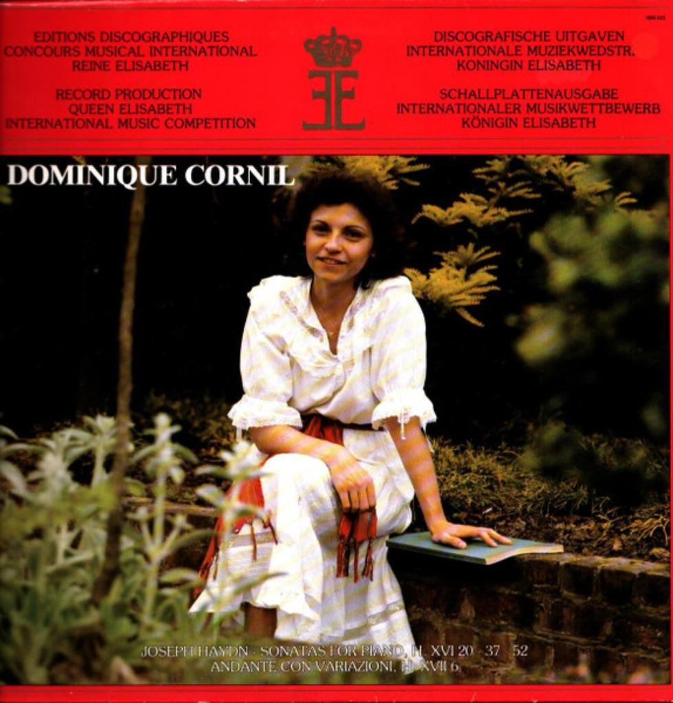 Concours Reine Elisabeth, DOMINIQUE CORNIL, PIANO 1980, 12 pouces, Comme neuf, Enlèvement, Romantique