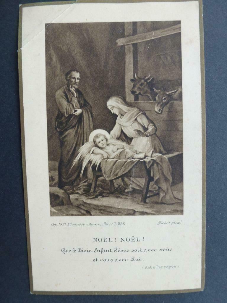 carte de prière Communion solennelle Gand 1927 Albert Paret, Envoi, Image pieuse