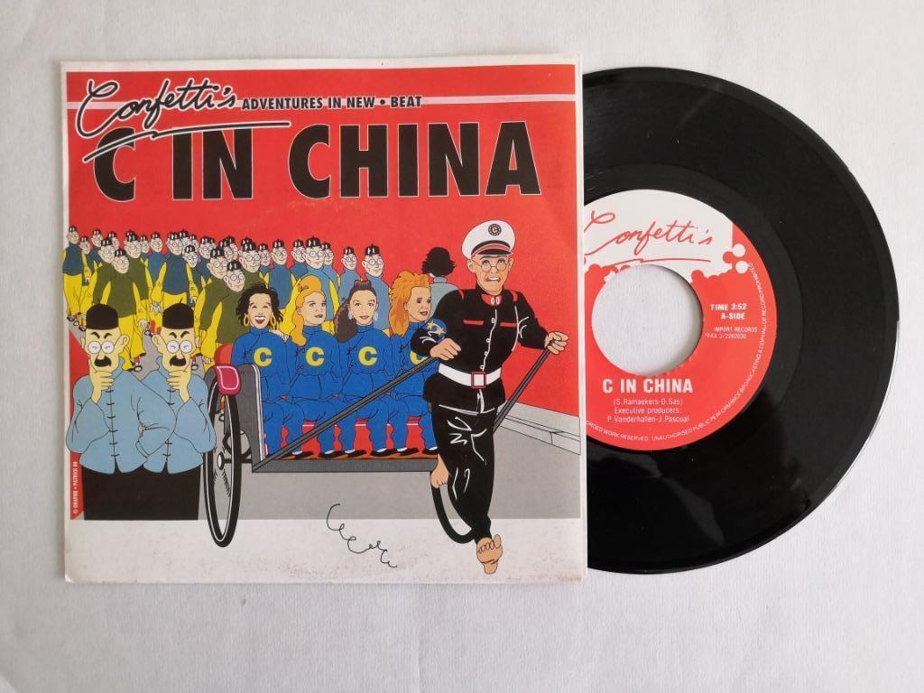 CONFETTI'S - C in China, CD & DVD, Enlèvement ou Envoi, Single, Dance, Comme neuf