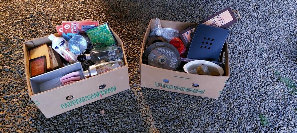 2 caisses lot brocante, Enlèvement ou Envoi, Comme neuf