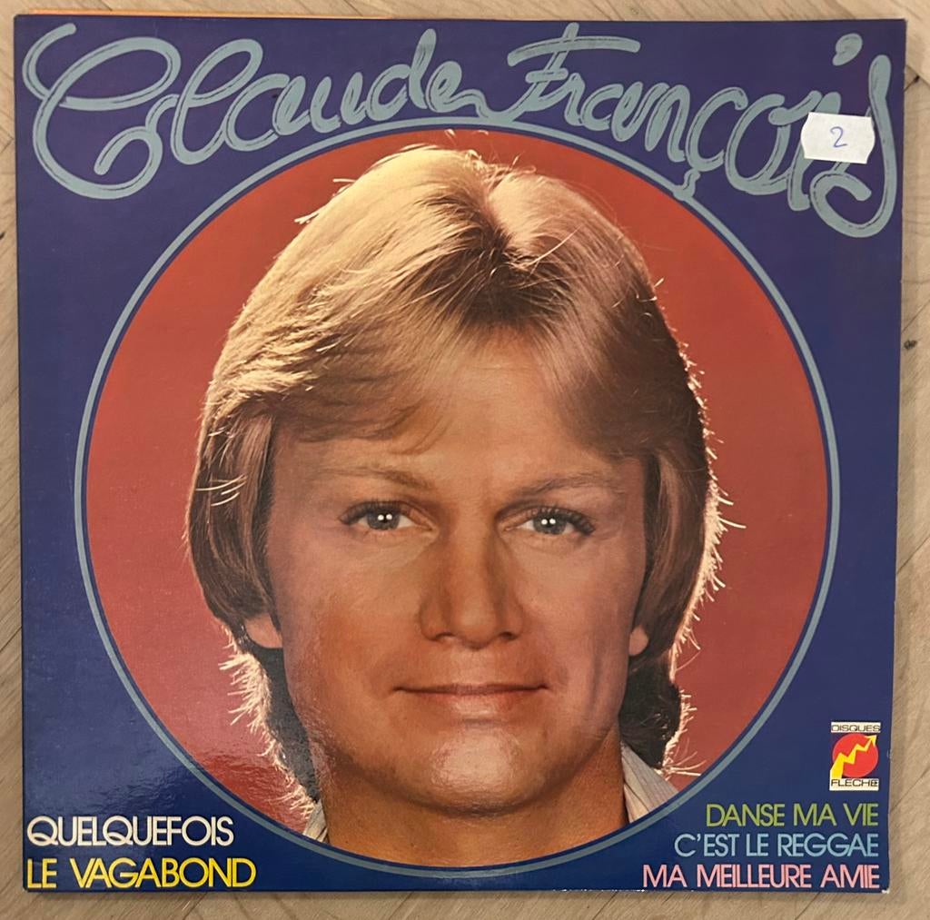 Claude François lp, Ophalen, Gebruikt, 12 inch