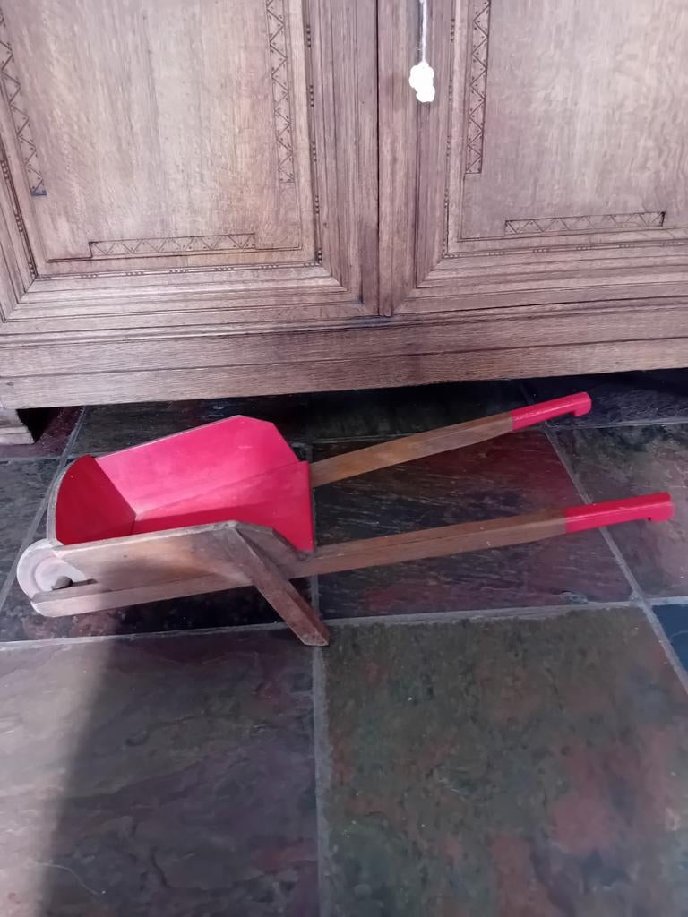 Oud speelgoed kruiwagentje, Antiek en Kunst, Ophalen of Verzenden