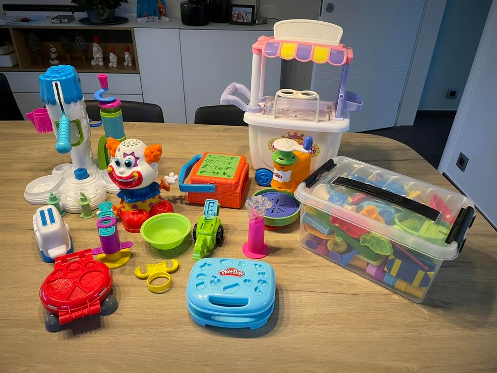 Set plasticine toebehoren, Kinderen en Baby's, Speelgoed | Educatief en Creatief, Ophalen, Zo goed als nieuw
