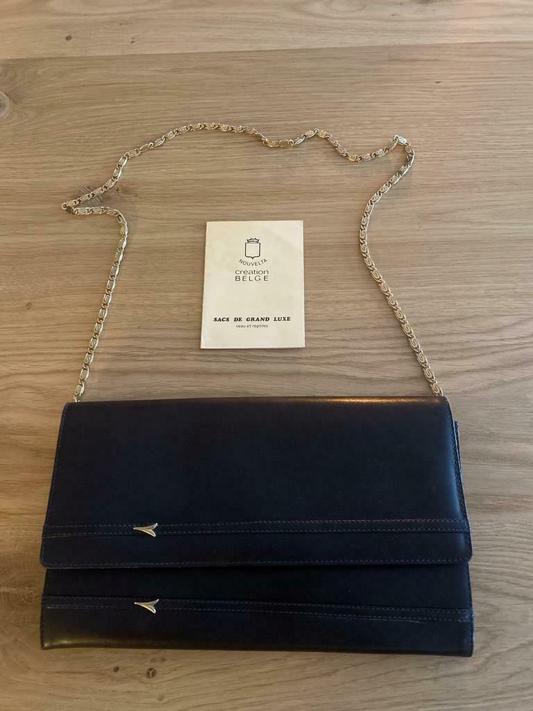 Vintage handtas Nouvelta, Handtassen en Accessoires, Ophalen of Verzenden, Zo goed als nieuw