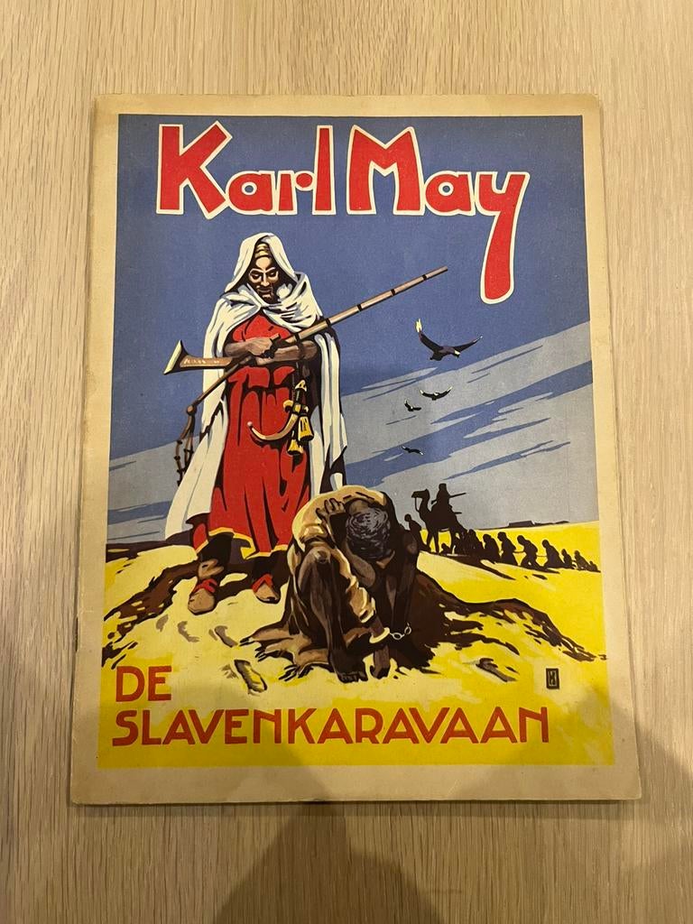 Karl May - De slavenkaravaan, Une BD, Enlèvement ou Envoi