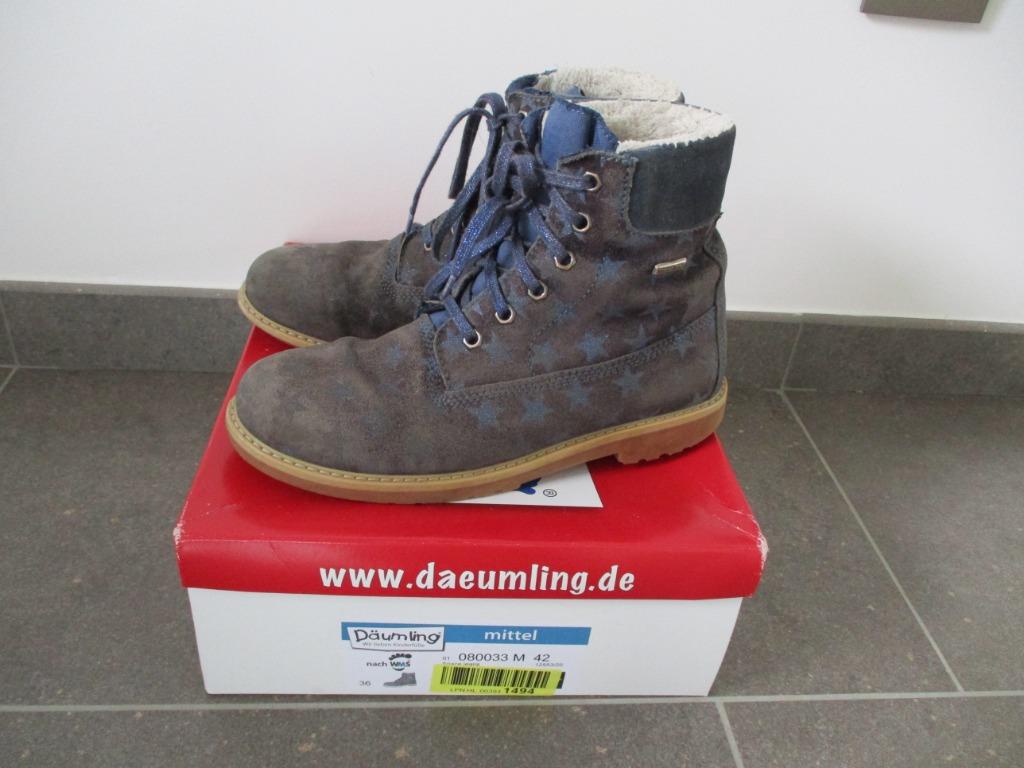 Bottes Daim, taille 36, Daümling, Bottes, Utilisé, Daumling, Fille