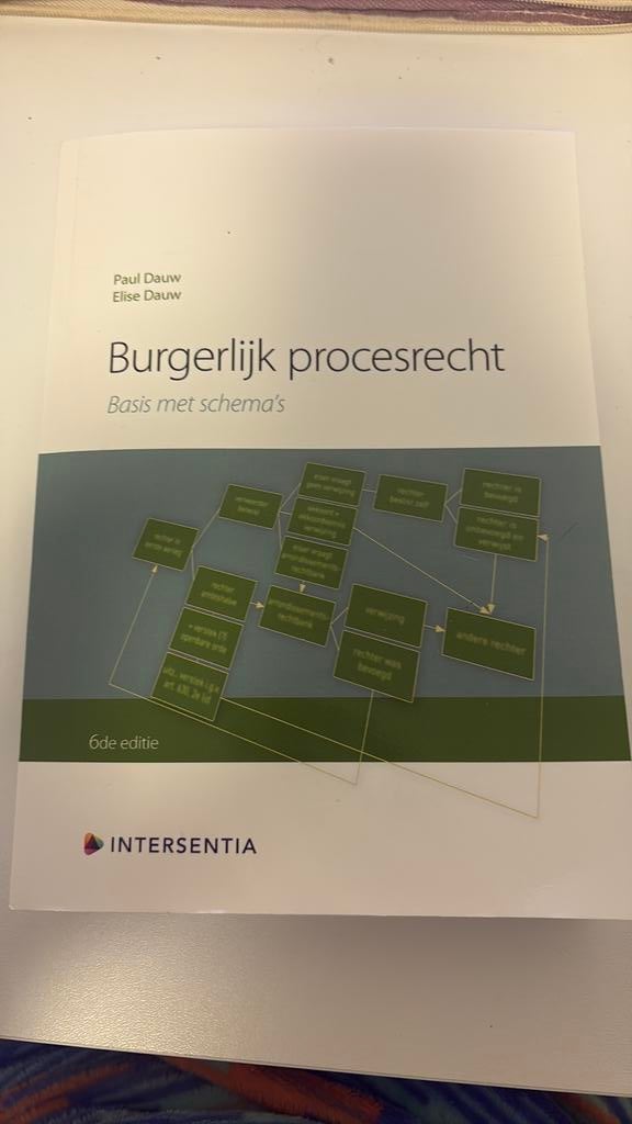 Paul Dauw - Burgerlijk procesrecht (zesde editie), Boeken, Ophalen, Paul Dauw; Elise Dauw