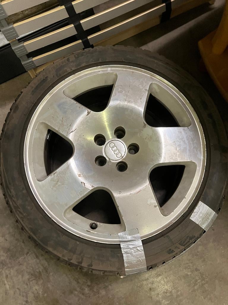 Parabool velgen Audi TT 17 inch, Ophalen, Gebruikt, Velg(en), 17 inch