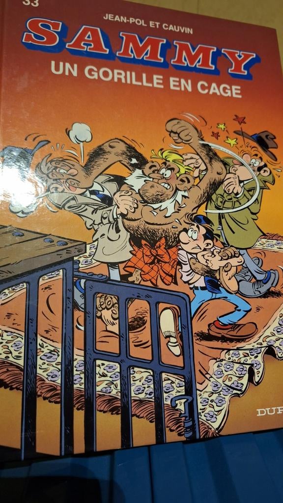 SAMMY Un Gorille en Cage, Enlèvement ou Envoi, Une BD, Comme neuf, Dupuis