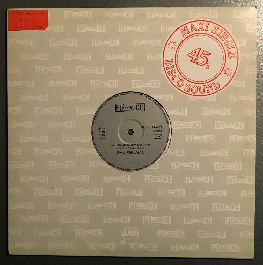 Vinyle de Dan Perlam : You know me, i know you Maxi 45 T, Enlèvement ou Envoi, Maxi single