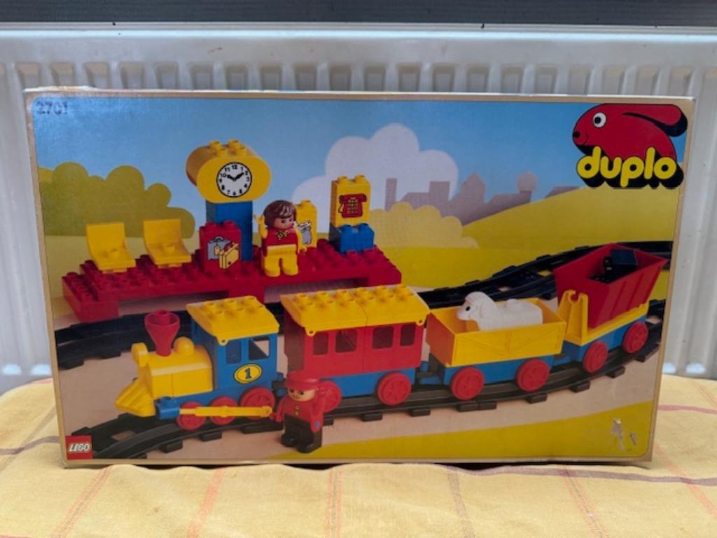 Duplo Train & Gare + Rails, Enlèvement ou Envoi, Comme neuf, Ensemble complet, Duplo
