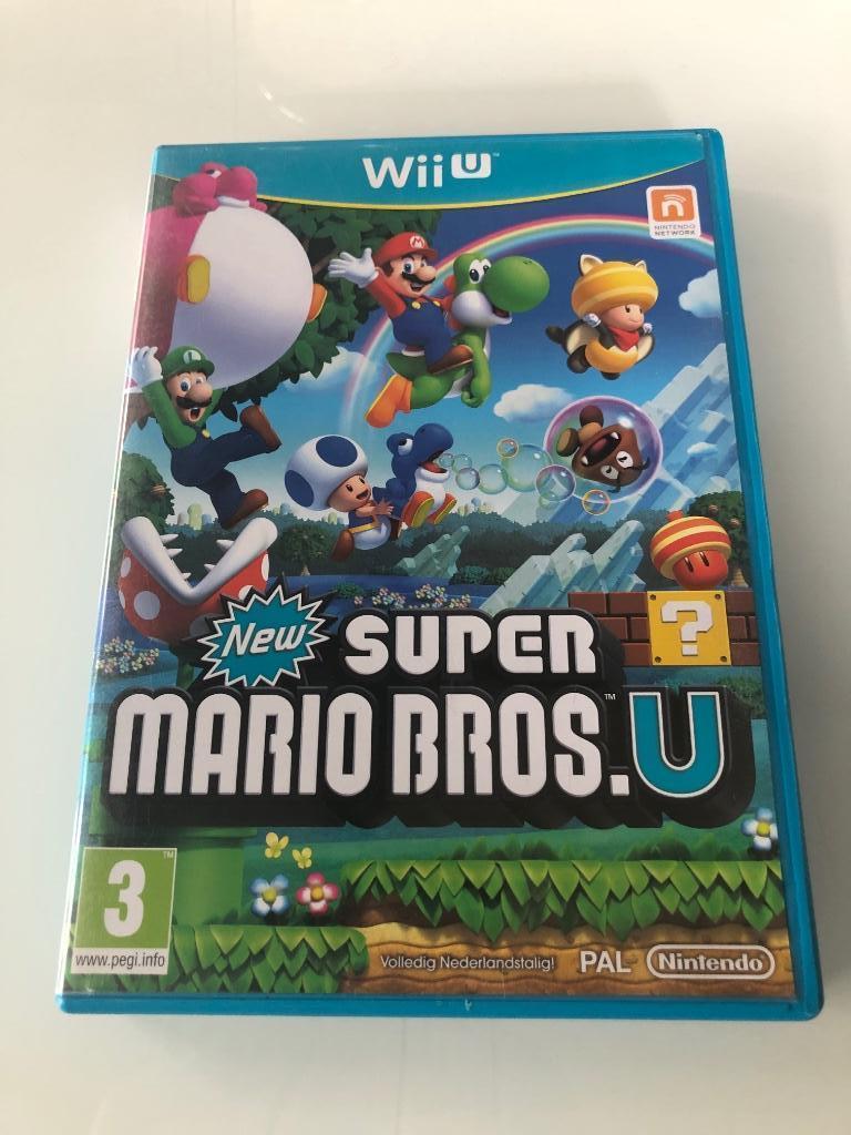 WIIu Super Mario Bros.U, Games en Spelcomputers, Games | Nintendo Wii U, Avontuur en Actie, 1 speler, Ophalen of Verzenden, Zo goed als nieuw