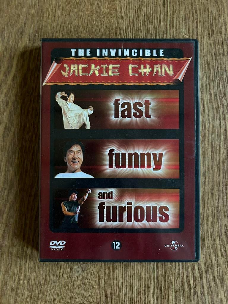 DVD Jackie Chan: Fast Funny and Furious, À partir de 12 ans, Enlèvement ou Envoi, Comme neuf, Art ou Culture