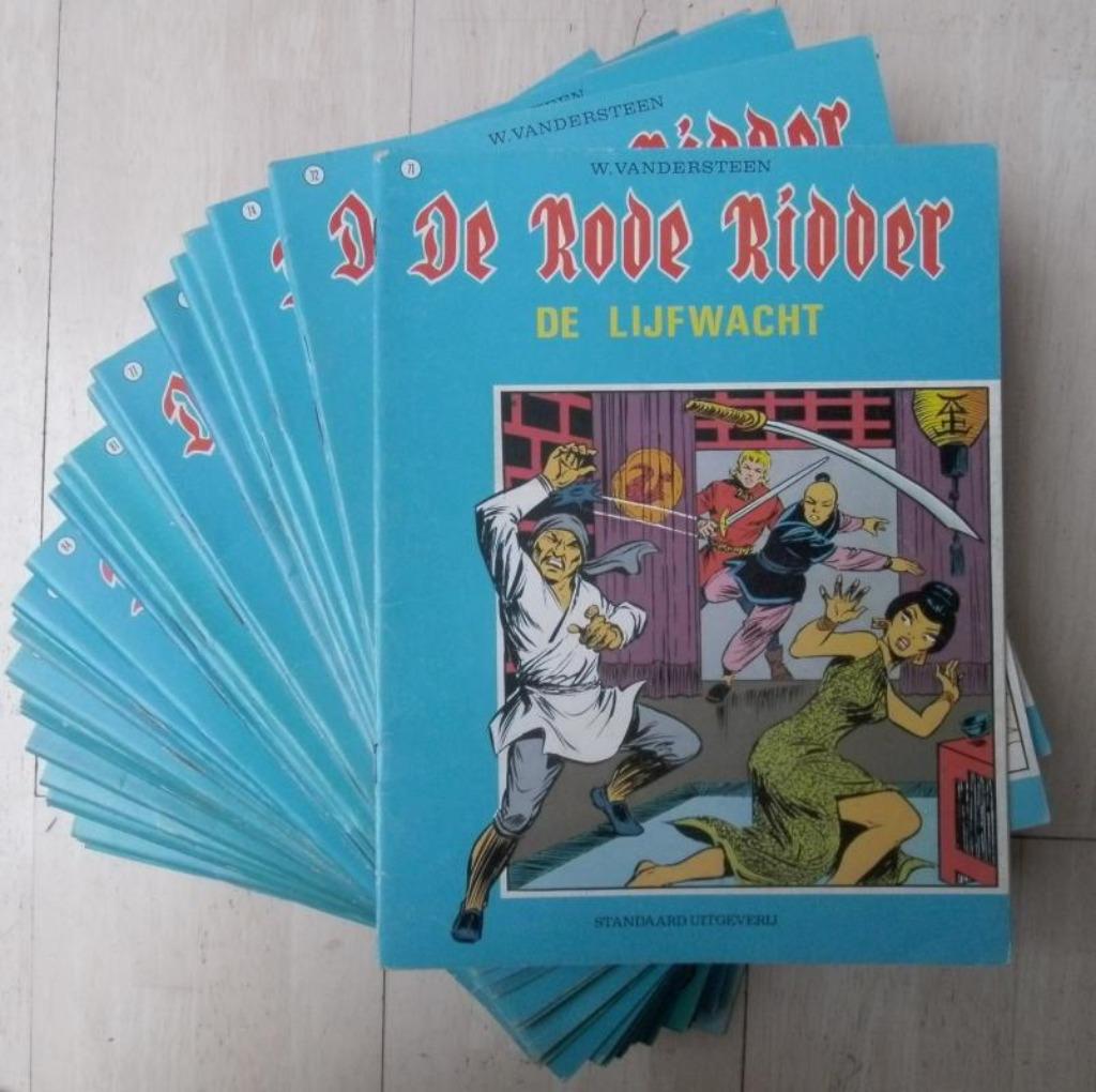 strips De Rode Ridder ( ongekleurde reeks ), Boeken, Stripverhalen, Ophalen of Verzenden