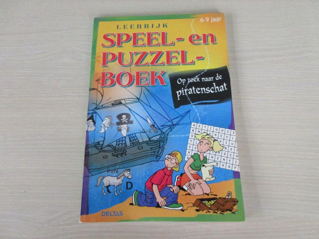 Leerrijk Speel- en Puzzelblok, Ophalen, Gebruikt, Puzzelen