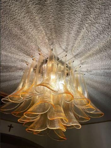 vintage plafondlamp  venini Murano  high-end, Verzamelen, Ophalen, Huis en Inrichting