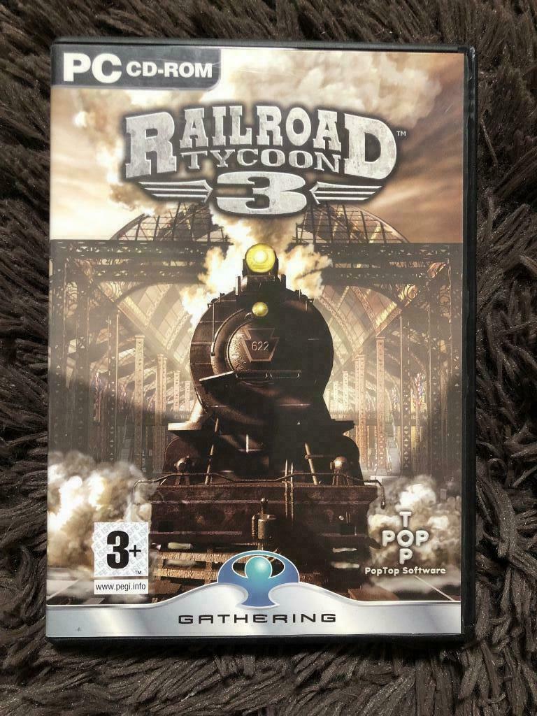Railroad Tycoon 3, Ophalen, Gebruikt, Simulatie, 3 spelers of meer