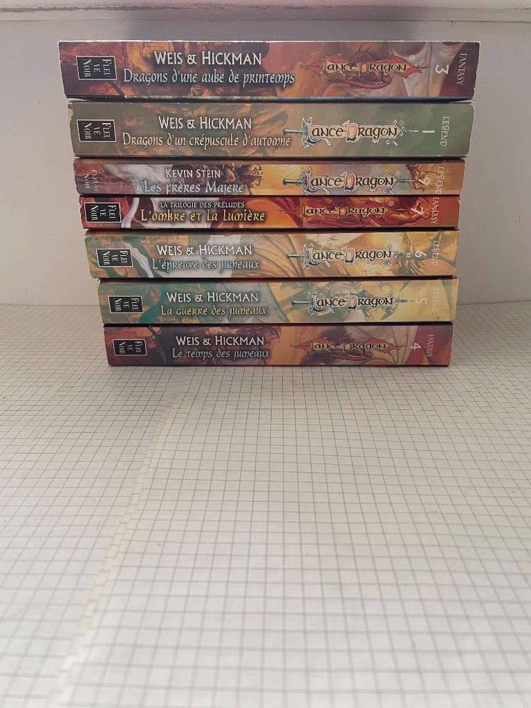 Lot de romans LanceDragon en français, Boeken, Romans, Gelezen, België, Ophalen of Verzenden