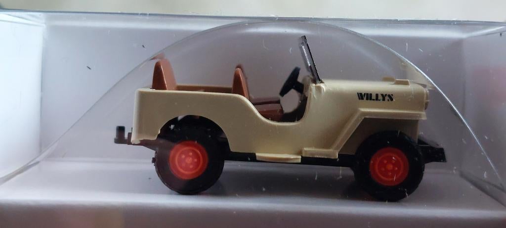 H0LK 0211 WILLY'S JEEP C7-3A 1/87, Ophalen of Verzenden, Nieuw, Auto, Wiking