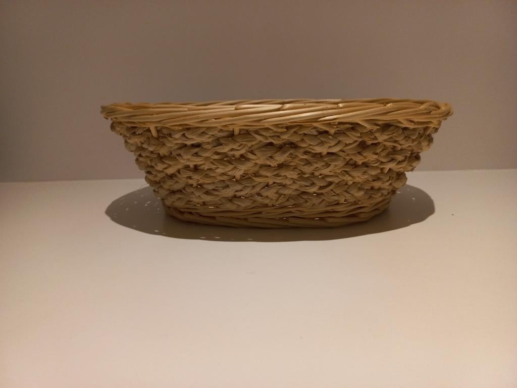 rieten (brood)mand, Huis en Inrichting, Ophalen of Verzenden, Gebruikt, Mand