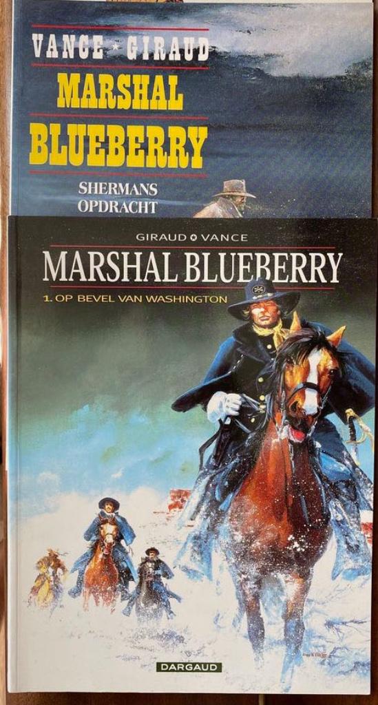Marshal Blueberry - NRS 1 & 2, Boeken, Stripverhalen, William Vance, Ophalen of Verzenden, Zo goed als nieuw, Meerdere stripboeken